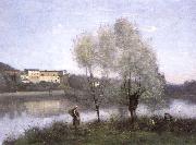 camille corot Ville d-Avray oil